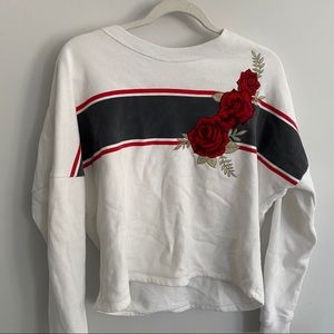 White Hollister Sweatshirt